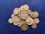 Australian silver coins x 112gm Carousel 2