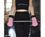 Weight Lifting Grips Wrist Wrap Hooks Straps For Grip , Deadlifts,Pink Carousel 4