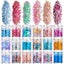 Craft Glitter Sequins UV Epoxy Resin Pigment Assorted 18 Bottles Carousel 1