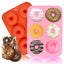2pcs Silicone Donut Moulds Muffin Cups Molds Carousel 5