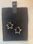Sterling silver star hoop earrings Carousel 5