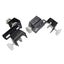 stainless steel drawer clamp 1 Pair Drawer Fixing Clamp Set Stainless Steel Carousel 6