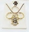 Vintage 9 carat Gold Sapphire Ring & Pendant, Earrings & Ring Band Carousel 1
