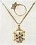 Vintage 9 carat Gold Sapphire Ring & Pendant, Earrings & Ring Band Carousel 2