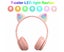 Wireless Bluetooth 5.0 Headset Cat Rabbit Ear LED Headphone w/Mic For Any Pho Carousel 3