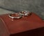 Platinum diamond engagement ring and wedding band Carousel 1