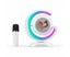 Wireless Karaoke Speaker BT5.0 Portable Bluetooth Microphone Family Mini Gift Carousel 8