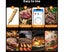 Wireless Meat Thermometer 2 Probes, 500FT Long Wireless Range Thin Probes APP Carousel 7