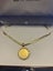 Half sovereign pendant & curb chain Carousel 1