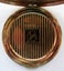 VINTAGE 1960s STRATTON GOLD TONE SCOTCH THISTLE MOTIF POWDER COMPACT Carousel 5