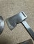 10 vintage axe/ hatchet heads some stamped. Carousel 5