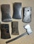 10 vintage axe/ hatchet heads some stamped. Carousel 6