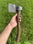 Vintage John Riley England regd stamped Kent axe / hatchet (cracked) Carousel 6