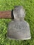Vintage John Riley England regd stamped Kent axe / hatchet (cracked) Carousel 14