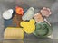 1$RES kid Plate dish food grade Silicone JAMIE KAY set NO.2 Carousel 1
