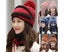 Women Winter Knitted Beanie Cap Warm Face Cover Neck Scarf Gloves Outdoor Set Carousel 3