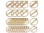 50Pcs Lynch Locking Pin Assortment Kit For Farm Tractors Trailers Trucks Mower Carousel 6