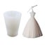 Wedding Dress Resin Mould Silicone Candle Soap Cake Topper Mold Carousel 10
