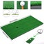 Indoor Golf Practice Mat + Tee Carousel 9