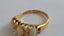 A Very Ornate And Vibrant Victorian 18CT Gold Solid Opal & Old Cut Diamond Ring Carousel 12