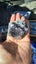 Purple Cubic fluorite with little pyrite bits Carousel 7