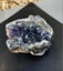 Purple Cubic fluorite with little pyrite bits Carousel 1