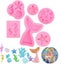 Mermaid Silicone Moulds Cake Molds Carousel 1