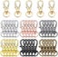 Swivel Clasps Lanyard Snap Keychain Hooks Clips Carousel 2
