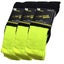 12x Pairs HI VIS SOCKS Workwear Work Safety Tradie High Visibility Fluro - Ye... Carousel 3