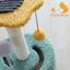 Furbulous Daisy Cat Scratching Post with 2 Bobs and Play Compartment Carousel 5