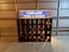 Large CHILLED FOOD AND DRINKS light box sign Carousel 2