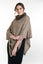 Fur Trim Possum Merino Wool Silk Zip Poncho KORU Carousel 4