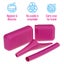 SHEWEE Car and Camp Kit - PINK - With Pocket Toilet 3pk - No Toilet? No Problem! Carousel 17
