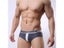 Men's Nylon Jacquard Underpants Shorts Boxer Briefs B1152 Carousel 6