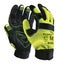 Armour Flexi-Fit Mechanics Glove (Pair) - HIVIS GRN/BK - L Carousel 1