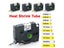Labelwell 6/9/12mm Heat Shrink Tubes For Brother Hse-231 Etc Compatible With P Carousel 3