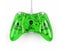 Xb-360 transparent wired game controller, suitable for X360 host, supports LE Carousel 3