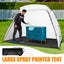 Spray Paint Tent Shelter Portable Mobile Booth DIY Painting Outdoor Enclosure Carousel 3