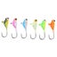 ice fishing jigs ice fishing lures fishing jigs jig head 6Pcs Ice Fishing Jigs Carousel 7