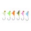 ice fishing jigs ice fishing lures fishing jigs jig head 6Pcs Ice Fishing Jigs Carousel 8
