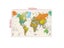 The World Map Physical Map 150x225cm Foldable Map Without Country Flag For Carousel 4