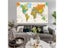 The World Map Physical Map 150x225cm Foldable Map Without Country Flag For Carousel 5