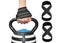 Figure 8 Lifting Straps for Deadlift Weightlifting Gym Wrist Belt Carousel 1