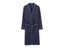 Pure Cotton Long Bath Robe Spring Autumn Plaid Bathrobe Men Sleepwear Kimono Carousel 4