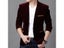 Brand Clothing Men Blazer Fashion Cotton Suit Blazer Slim Fit Masculine Blazer Carousel 5