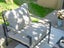 Coral Outdoor Chair Set Balcony Outdoor Sofa Light Grey Carousel 5