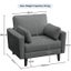 2PCS Large Armchair Oversized Single Sofa Carousel 5