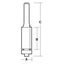Carbitool Trim Bit Flush Carbide Tipped 12.7mm - TS8016B Carousel 2