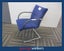 PR5965 Blue Micro Suede Fabric Reception Chair Carousel 2