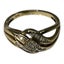 9CT YELLOW GOLD RING – 2.9GMS TDW 0.25CTS Carousel 1